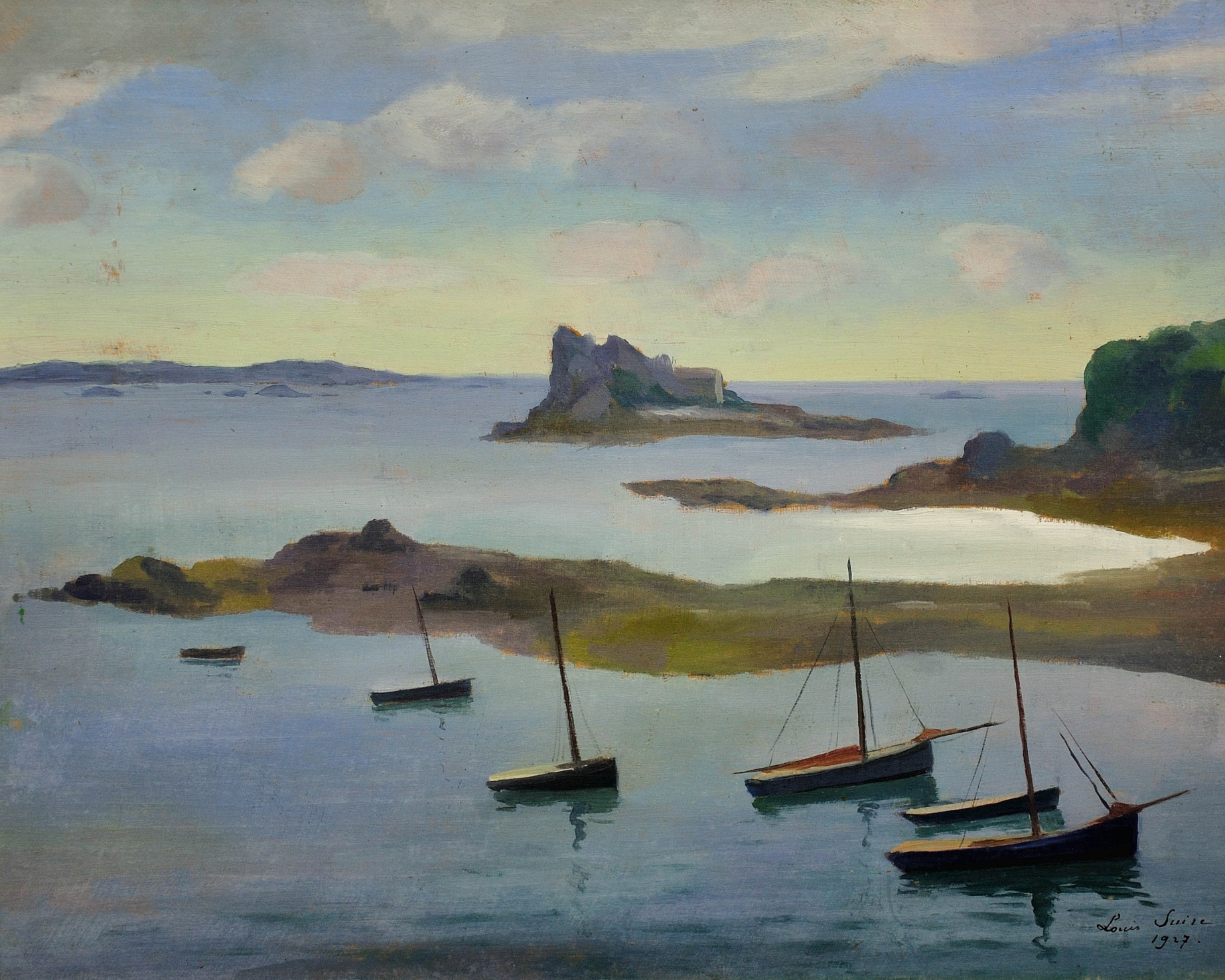 Le Golfe Du Morbihan, Bretagne, 1927.